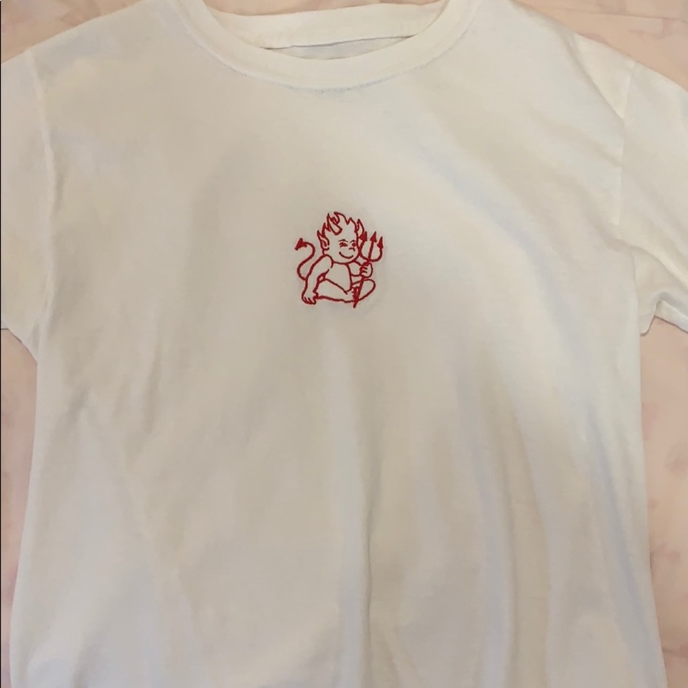 white devil tee